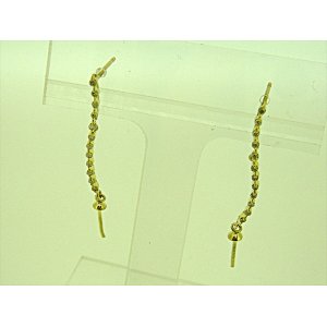 Photo: K18YG DIA EARRING