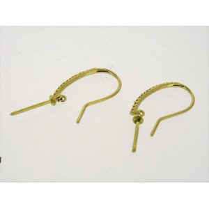 Photo: K18YG DIA EARRING