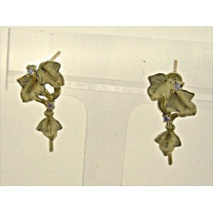 Photo: K18YG DIA EARRING