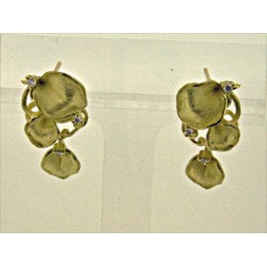 Photo: K18YG DIA EARRING