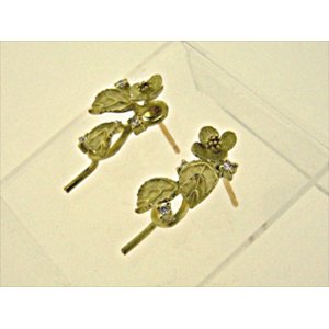 Photo: K18YG DIA EARRING