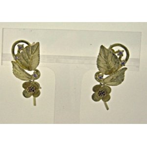 Photo: K18YG　DIA EARRING