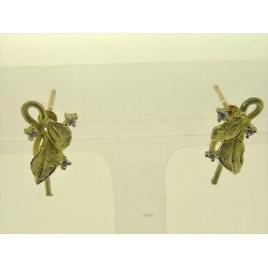 Photo: K18YG DIA EARRING