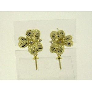 Photo: K18YG　DIA  EARRING