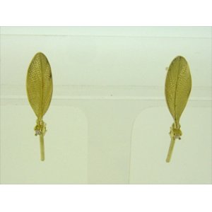 Photo: K18YG DIA EARRING