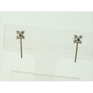 Photo: K18WG　DIA  EARRING