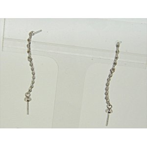 Photo: K18WG　DIA  EARRING