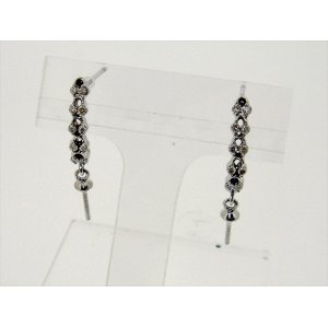 Photo: K18WG　DIA  EARRING