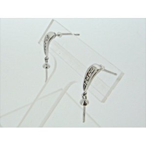 Photo: K18WG　DIA  EARRING