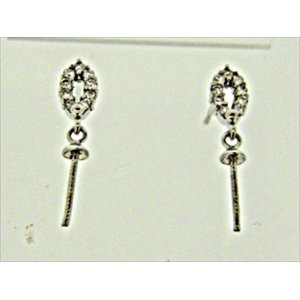 Photo: K18WG　DIA  EARRING