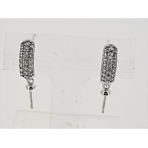 Photo: K18WG　DIA  EARRING