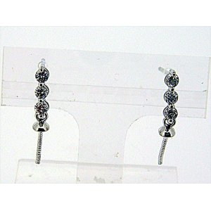 Photo: K18WG　DIA  EARRING