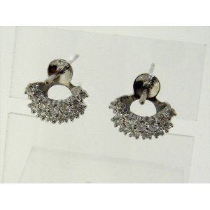 Photo: K18WG　DIA  EARRING