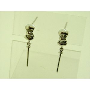 Photo: K18WG　DIA  EARRING