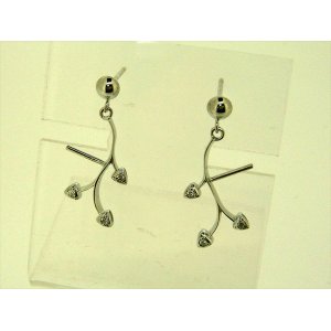 Photo: K18WG　DIA  EARRING