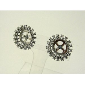 Photo: K18WG　DIA  EARRING